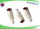 জে 140 ইডিএম ড্রিল গাইড / ইডিএম ড্রিলিং মেশিন পার্টস 0.1-3.0 মিমি ইডিএম রুবি পাইপ গাইড